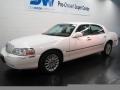 2004 Vibrant White Lincoln Town Car Signature  photo #2