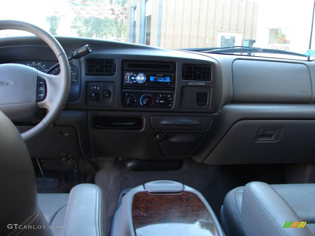 2000 Excursion Limited 4x4 - Deep Wedgewood Blue Metallic / Medium Graphite photo #41