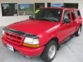 1999 Bright Red Ford Ranger XLT Extended Cab  photo #1