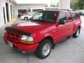 1999 Bright Red Ford Ranger XLT Extended Cab  photo #17