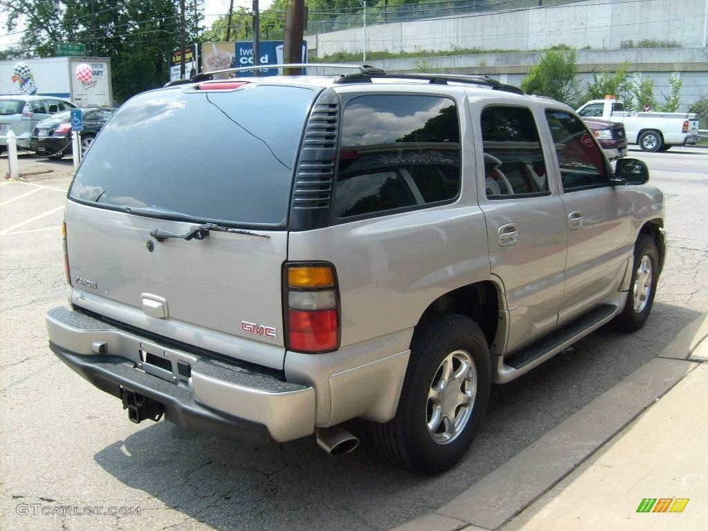 2004 Yukon Denali AWD - Silver Birch Metallic / Stone Gray photo #5