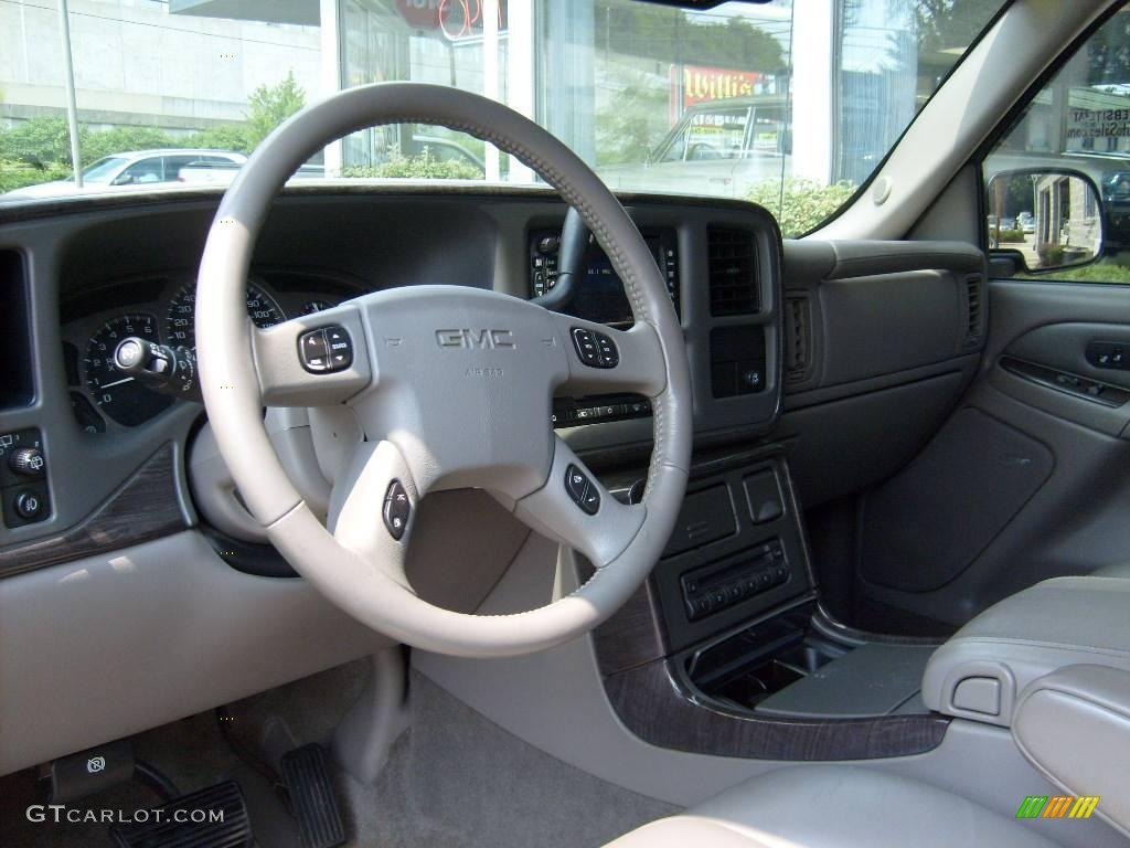 2004 Yukon Denali AWD - Silver Birch Metallic / Stone Gray photo #9