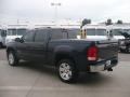 2007 Deep Blue Metallic GMC Sierra 1500 SLT Crew Cab 4x4  photo #4