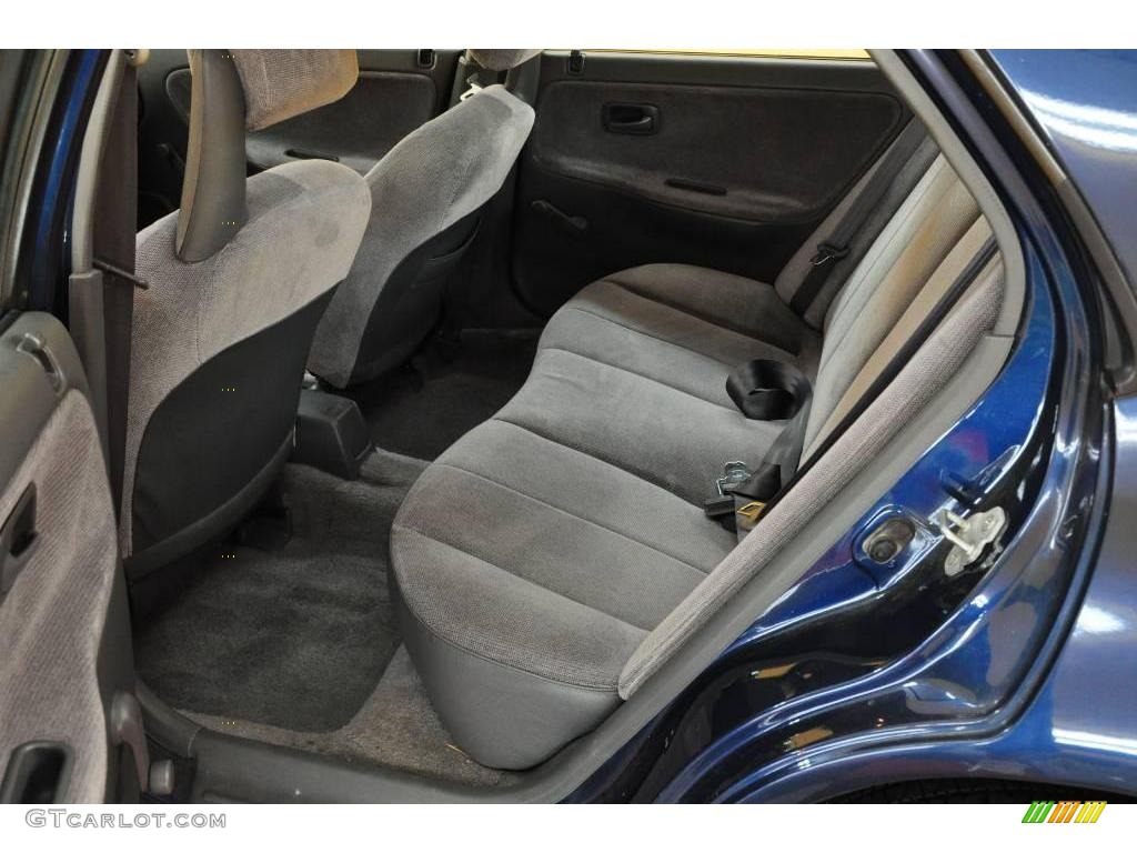 1994 Civic DX Sedan - Harvard Blue Pearl / Dark Grey photo #12
