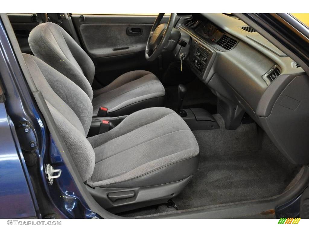 1994 Civic DX Sedan - Harvard Blue Pearl / Dark Grey photo #15