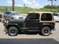 1998 Moss Green Pearl Jeep Wrangler Sahara 4x4  photo #5