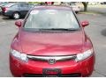 2007 Tango Red Pearl Honda Civic LX Sedan  photo #2