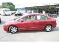 2007 Tango Red Pearl Honda Civic LX Sedan  photo #8