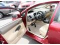 2007 Tango Red Pearl Honda Civic LX Sedan  photo #9