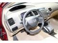 2007 Tango Red Pearl Honda Civic LX Sedan  photo #10