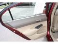 2007 Tango Red Pearl Honda Civic LX Sedan  photo #15