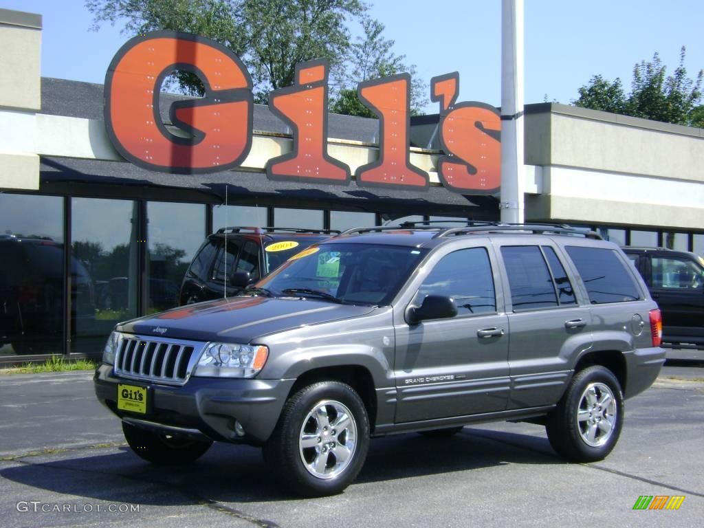 2004 Grand Cherokee Limited 4x4 - Graphite Metallic / Dark Slate Gray photo #1