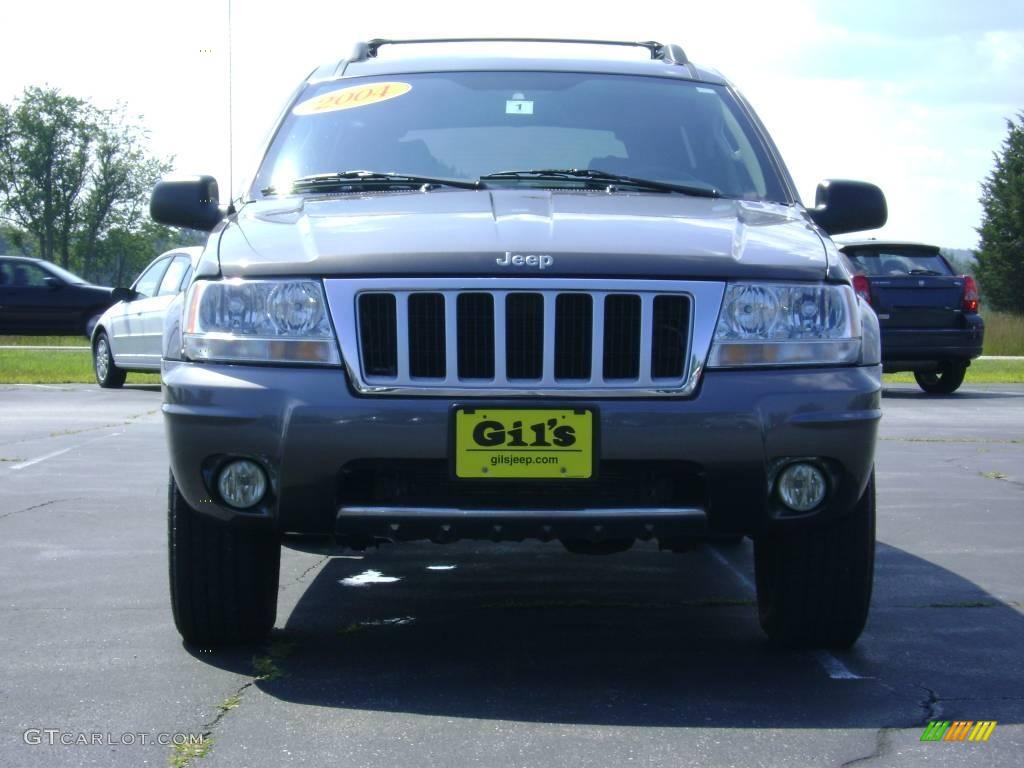 2004 Grand Cherokee Limited 4x4 - Graphite Metallic / Dark Slate Gray photo #2