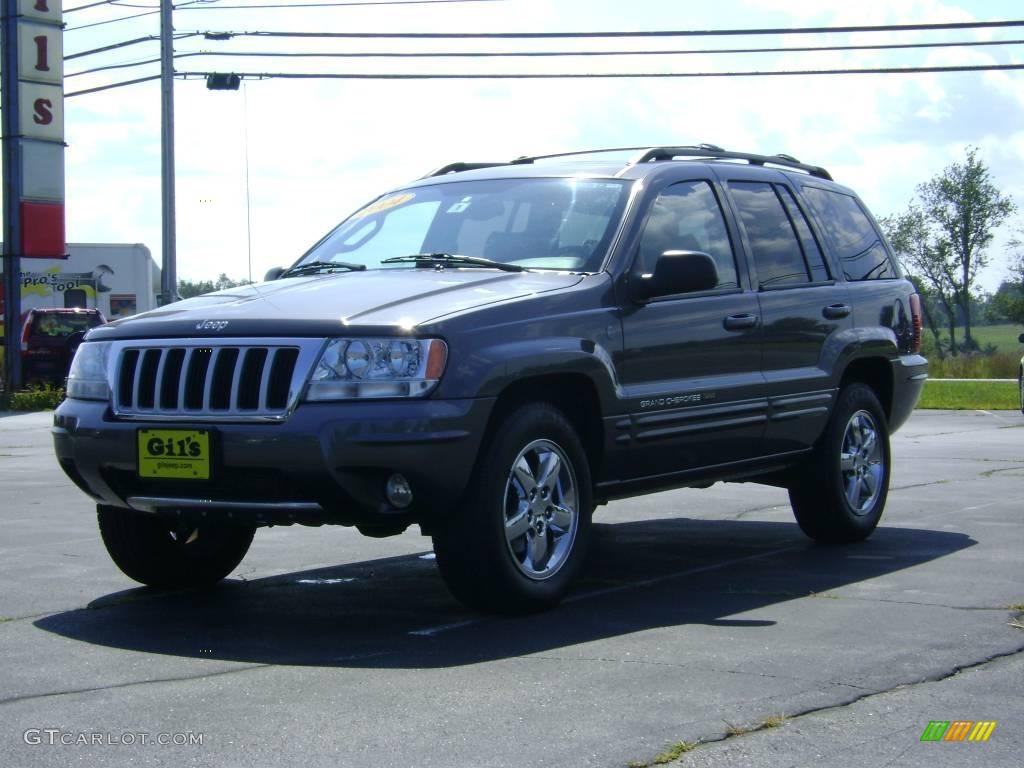 2004 Grand Cherokee Limited 4x4 - Graphite Metallic / Dark Slate Gray photo #3