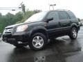 2007 Formal Black Honda Pilot EX-L 4WD  photo #2