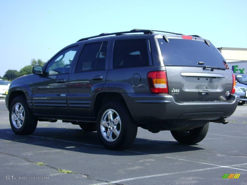 2004 Grand Cherokee Limited 4x4 - Graphite Metallic / Dark Slate Gray photo #5