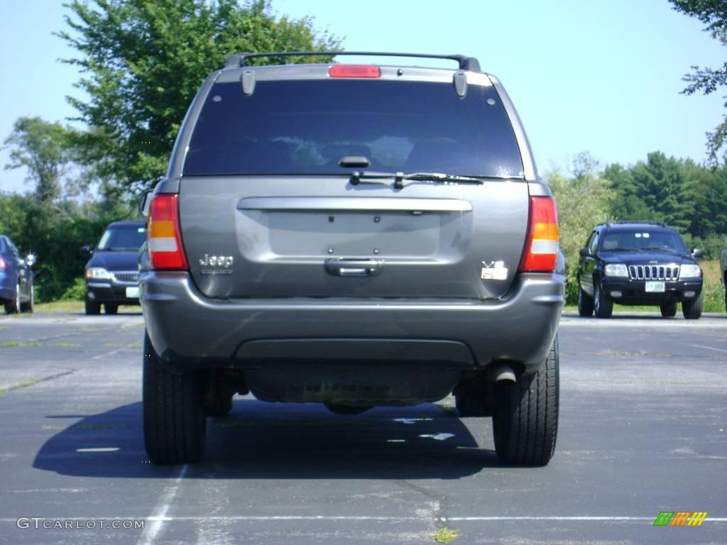 2004 Grand Cherokee Limited 4x4 - Graphite Metallic / Dark Slate Gray photo #6