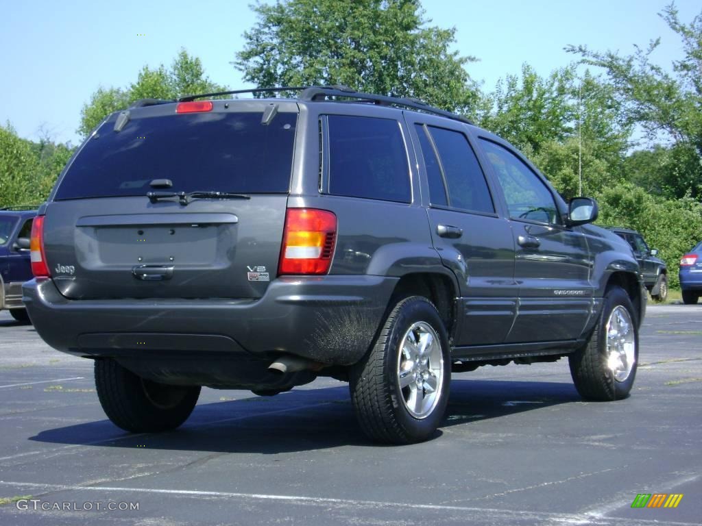 2004 Grand Cherokee Limited 4x4 - Graphite Metallic / Dark Slate Gray photo #7