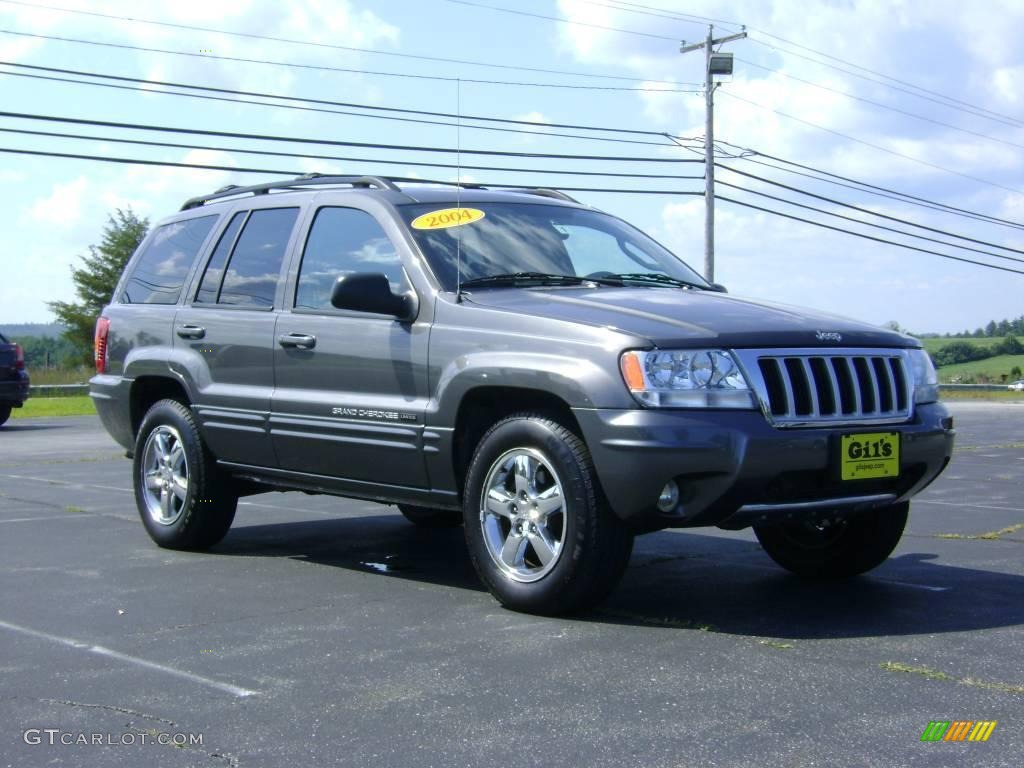 2004 Grand Cherokee Limited 4x4 - Graphite Metallic / Dark Slate Gray photo #9