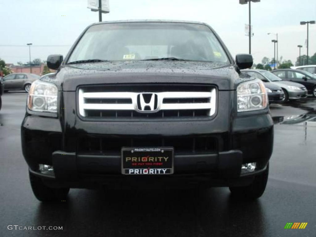 2007 Pilot EX-L 4WD - Formal Black / Gray photo #9