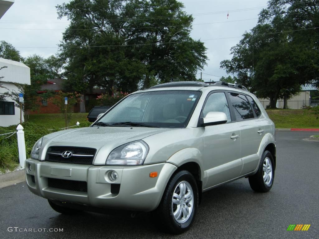 2006 Tucson Limited - Sahara Silver / Beige photo #1