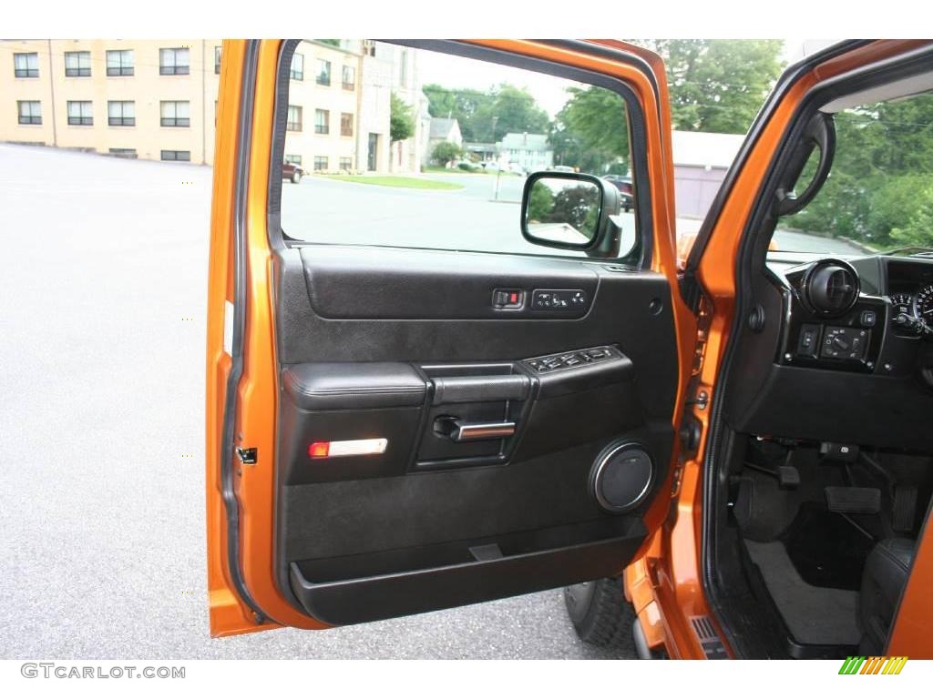 2006 H2 SUT - Fusion Orange / Ebony photo #13