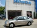 2003 Shoreline Mist Metallic Honda Civic LX Sedan  photo #1