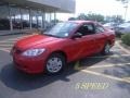 2004 Rally Red Honda Civic Value Package Coupe  photo #1
