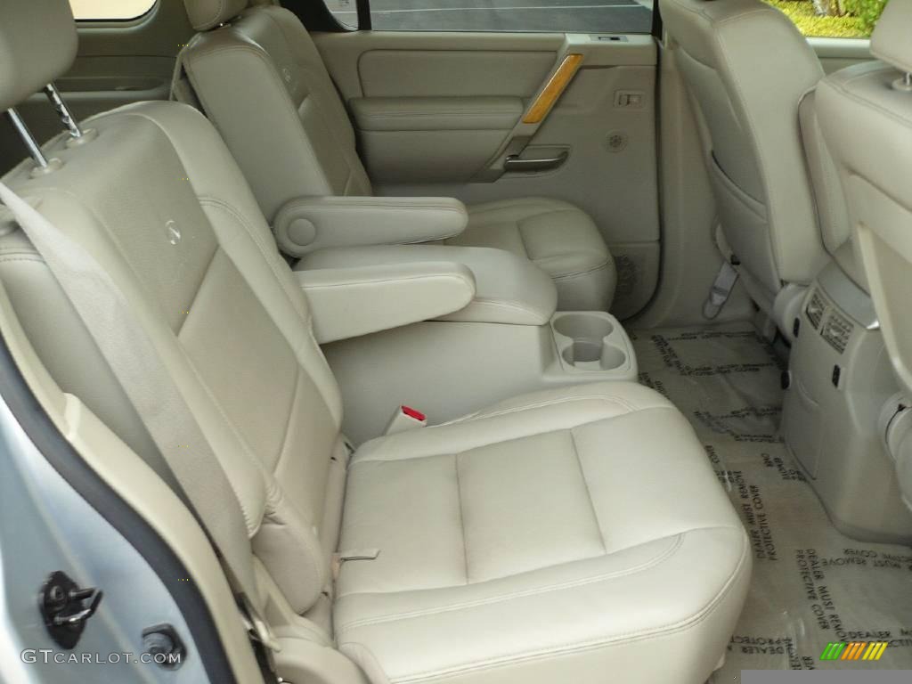 2007 QX 56 4WD - Silver Indulgence / Willow Beige photo #21