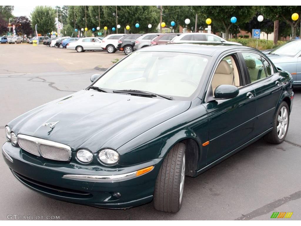 2006 X-Type 3.0 - British Racing Green / Ivory photo #1