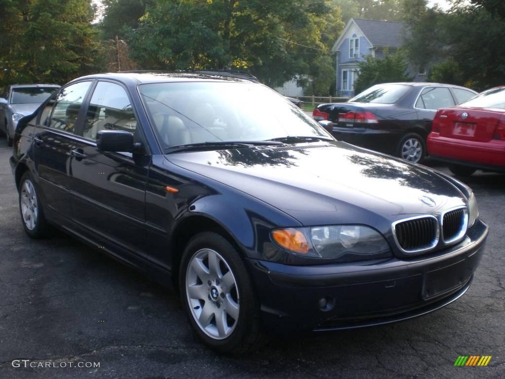 2003 3 Series 325xi Sedan - Orient Blue Metallic / Sand photo #11