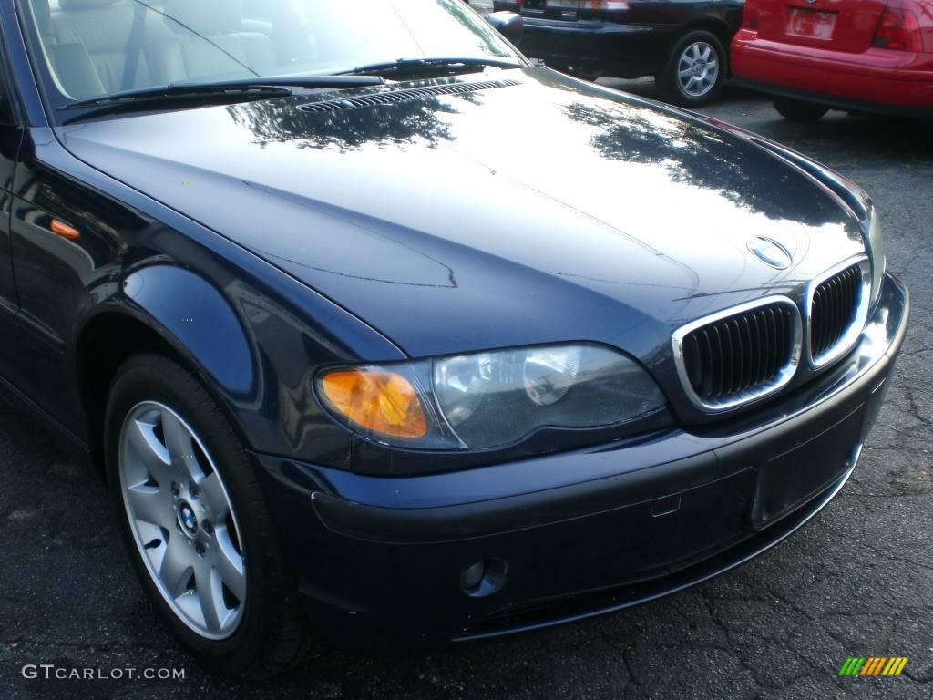 2003 3 Series 325xi Sedan - Orient Blue Metallic / Sand photo #12