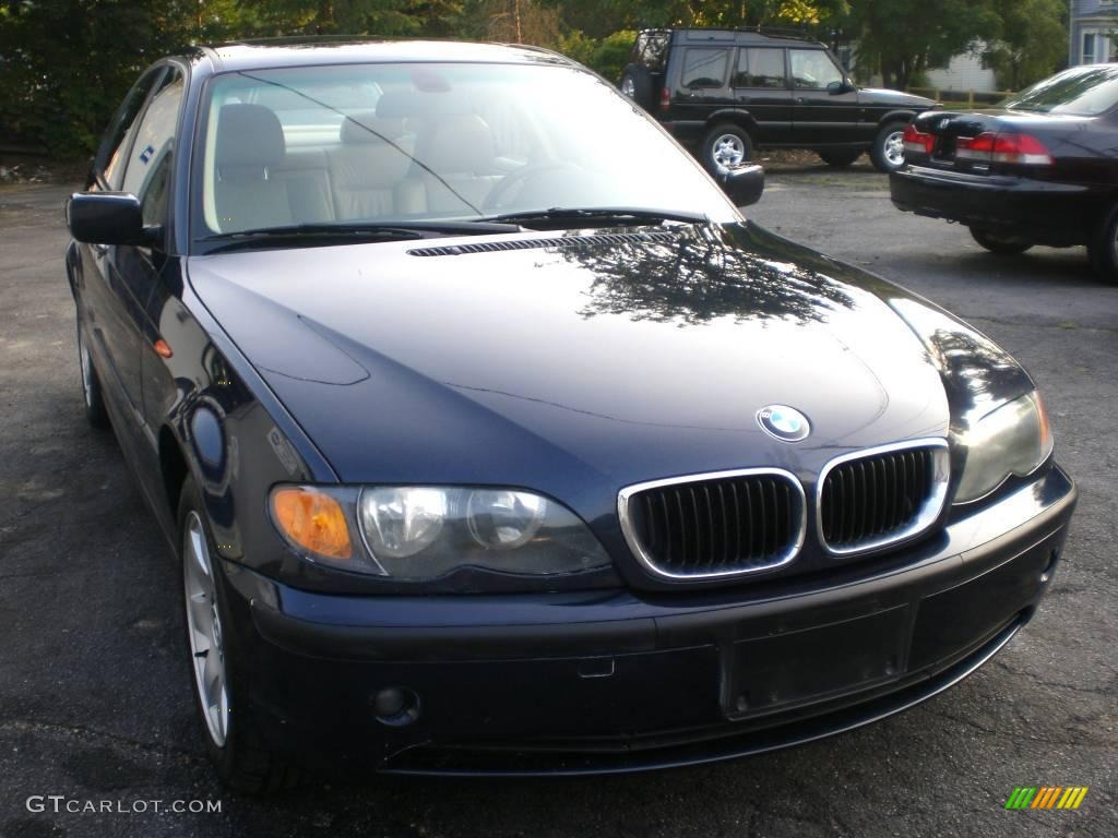 2003 3 Series 325xi Sedan - Orient Blue Metallic / Sand photo #13