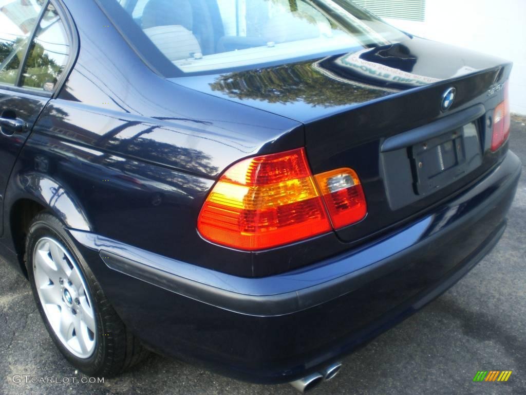 2003 3 Series 325xi Sedan - Orient Blue Metallic / Sand photo #14