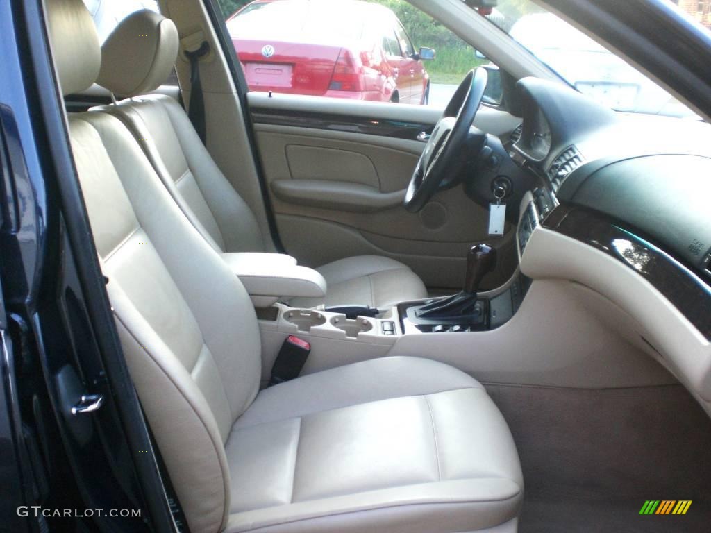 2003 3 Series 325xi Sedan - Orient Blue Metallic / Sand photo #19