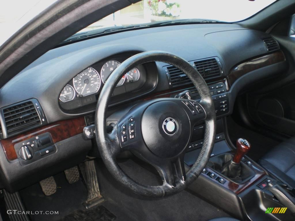 2001 3 Series 330i Convertible - Orient Blue Metallic / Black photo #27