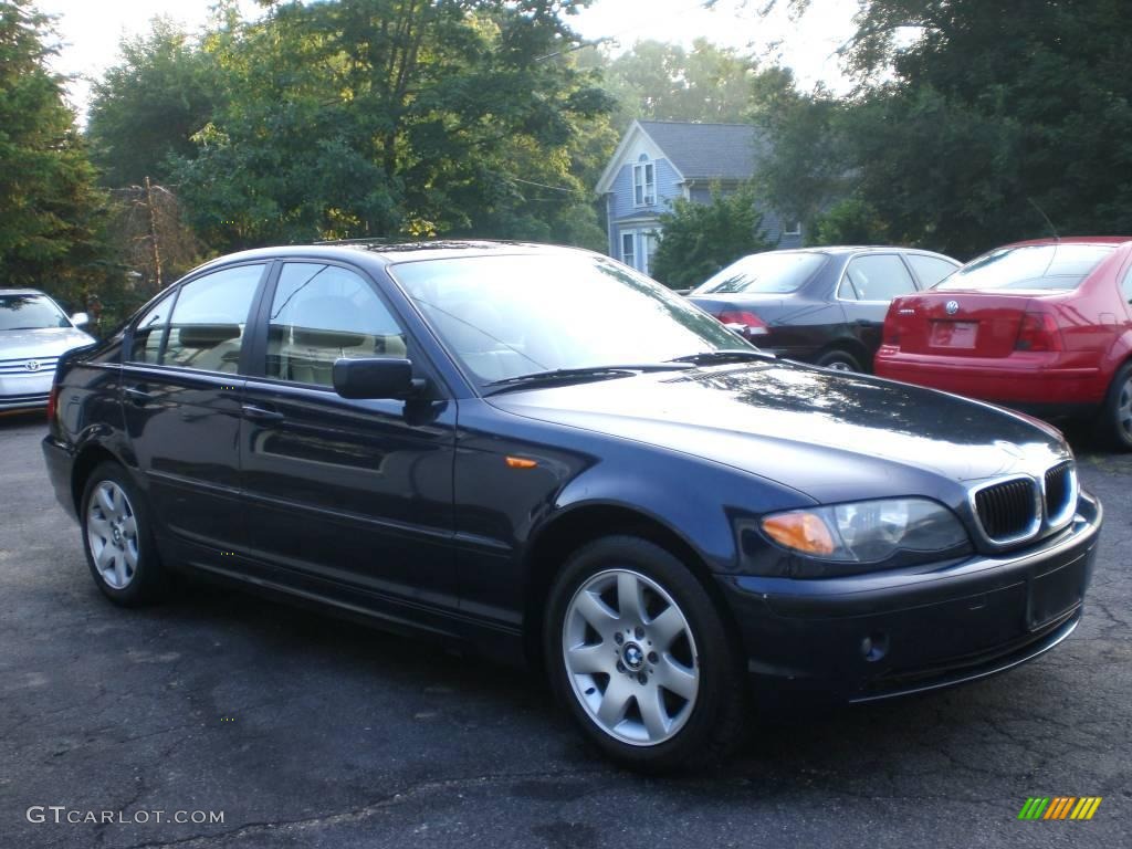 2003 3 Series 325xi Sedan - Orient Blue Metallic / Sand photo #26