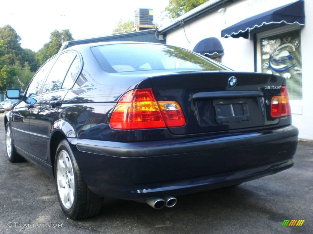 2003 3 Series 325xi Sedan - Orient Blue Metallic / Sand photo #31