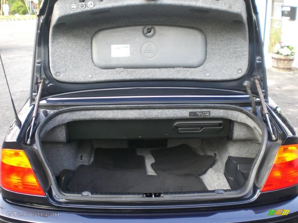 2001 3 Series 330i Convertible - Orient Blue Metallic / Black photo #45