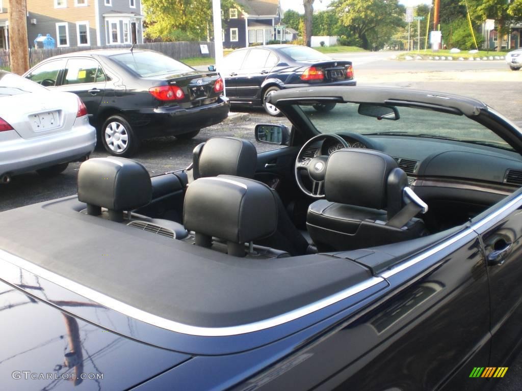 2001 3 Series 330i Convertible - Orient Blue Metallic / Black photo #51