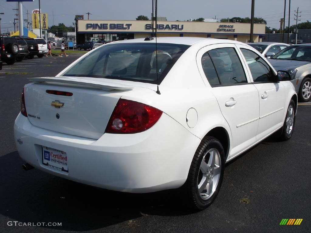 2005 Cobalt LS Sedan - Summit White / Gray photo #4