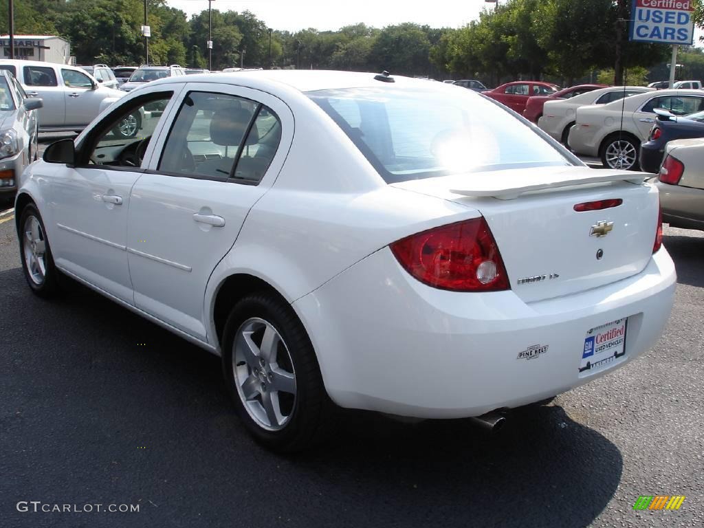 2005 Cobalt LS Sedan - Summit White / Gray photo #5