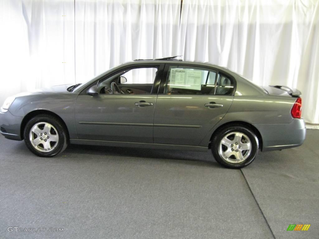 2005 Malibu LT V6 Sedan - Medium Gray Metallic / Gray photo #5