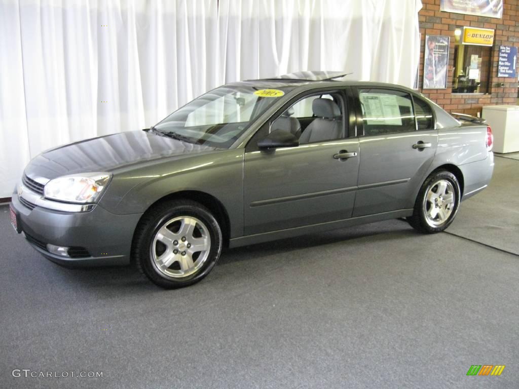 2005 Malibu LT V6 Sedan - Medium Gray Metallic / Gray photo #6