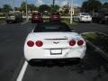 2008 Arctic White Chevrolet Corvette Convertible  photo #3