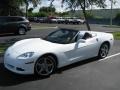 2008 Arctic White Chevrolet Corvette Convertible  photo #32