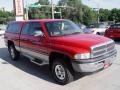 1996 Flame Red Dodge Ram 1500 SLT Extended Cab 4x4  photo #4