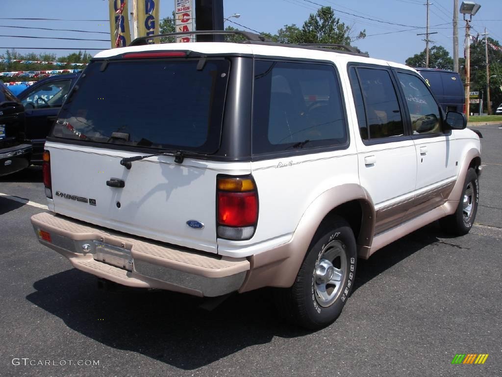 1996 Oxford White Ford Explorer Ed Bauer 4x4 16211270 Photo 4 1996 Explorer Ed Bauer 4x4 Oxford White Beige Photo 4