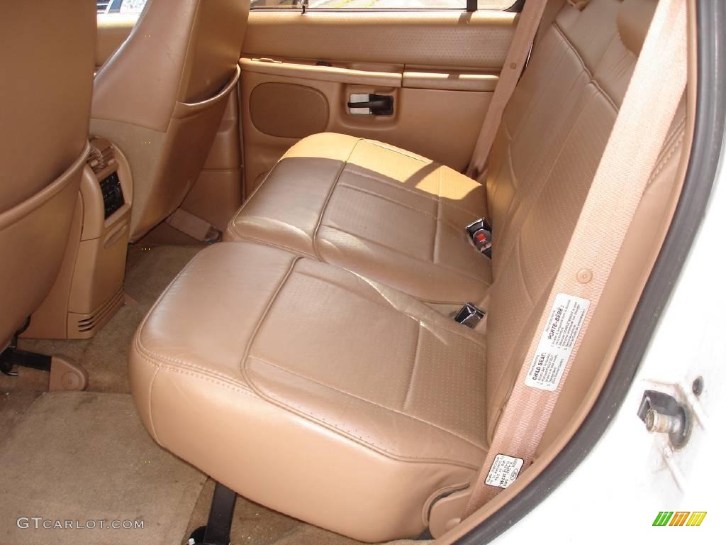 1996 Explorer Eddie Bauer 4x4 - Oxford White / Beige photo #11