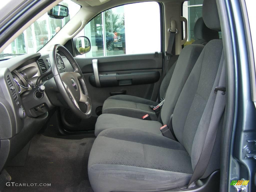 2008 Sierra 1500 SLE Crew Cab 4x4 - Stealth Gray Metallic / Dark Titanium photo #13